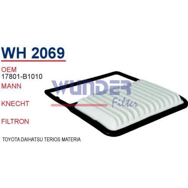 WUNDER WH2069 Hava Filtresi Daihatsu Terios 1,5