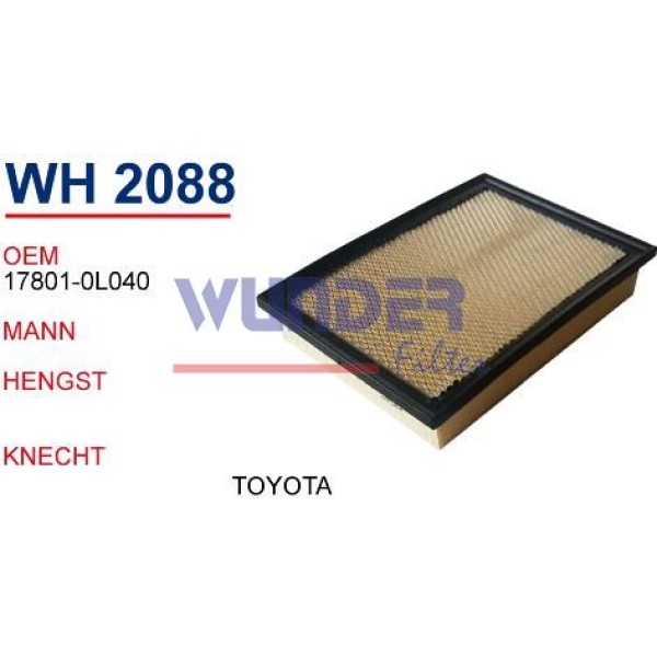 WH2088 Hava Filtresi Hilux Vigo 15- / Fortuner 2,4-2,5-2,8-3,0 D Fn3330