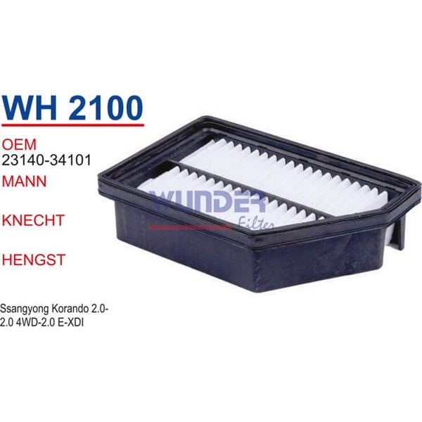 WUNDER WH2100 Hava Filtresi Ssangyong Korando Ym