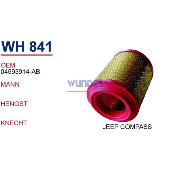 WUNDER WH841 Hava Filtresi Patrıot Calıber