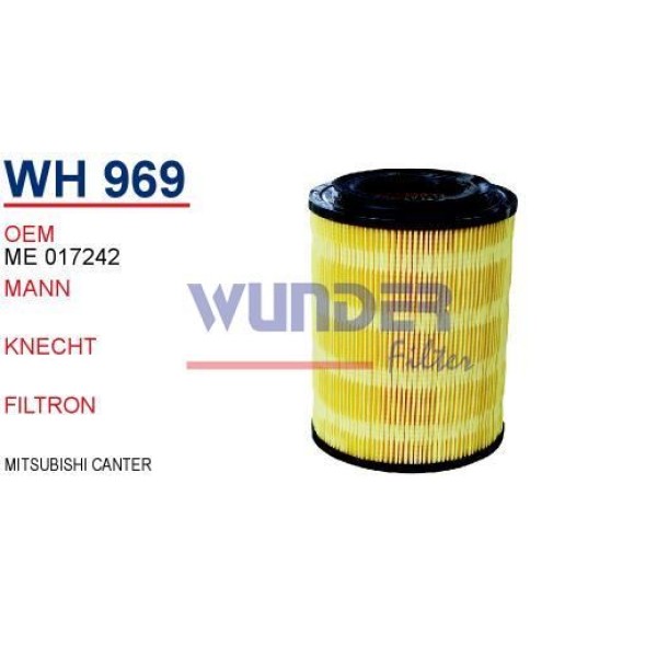WUNDER WH969 Hava Filtresi Mitsubishi Canter