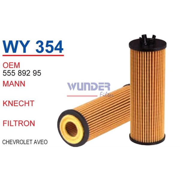 WUNDER WY354 Yağ Filtresi Aveo 1.3D 11- Fn0292