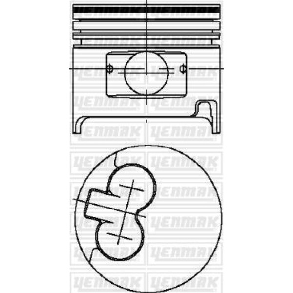 YENMAK 31-3992-0 Piston Segman (Adet) Std Hilux-Hıace *92* 