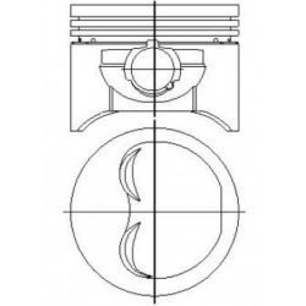 YENMAK 3395-40 Piston Segman Tempra SLX 1600 86.40 Cap 0.40