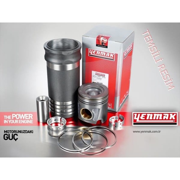 YENMAK 3460-2 Piston Segman Std 206 307 307  / C3 / Fiesta V Fusion 02- 1.4 HDI Dv4 1.4 TDCI -0.40Mm 