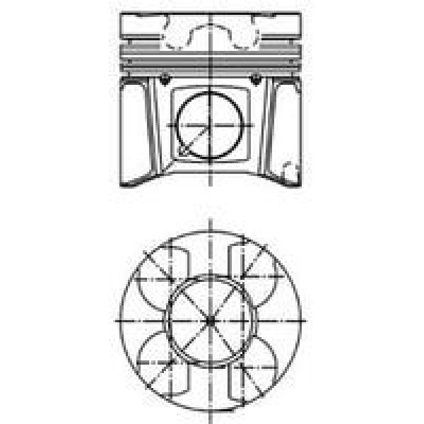 YENMAK 4159-50 Piston Segman Master II Movano 2.5 DCI G9U 0.50