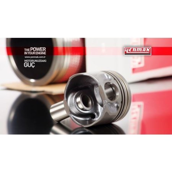 YENMAK 4187-50 Piston - Segman 0.25 85.01Mm Master III 2.3 Cdı M9T676 Euro4 