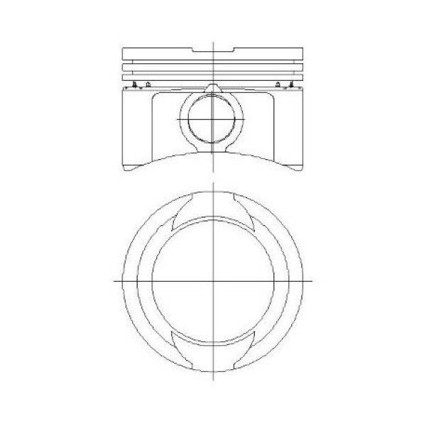 YENMAK 4285-40 Piston Segman Palio Punto 1.2 8V 97- 0.40