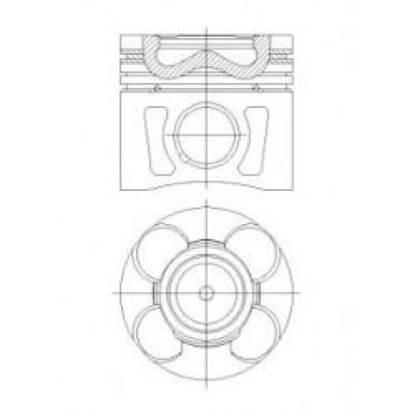 YENMAK 4289-40 Piston Segman Doblo Fiorino Linea Grande Punto Astra 1.3 Cdtı 16V 0.40 69.60 Mm 