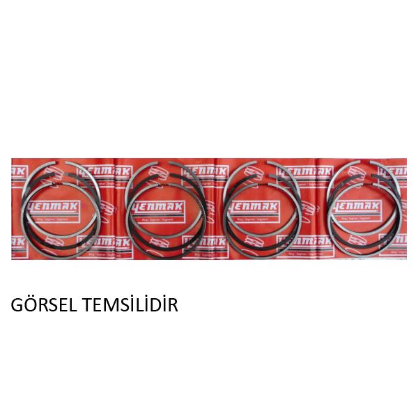 YENMAK 9165-50 Segman 0.50 Kangoo Megane Laguna Trafic II / Vivaro 1.9 DCI F9Q 1.9 Cdtı Düz Kanal 80