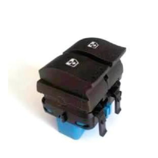 AEM 30 0722 Cam Açma Kapama Anahtarı Ön Sol Megane II Scenic II Çiftli Mavi (10 Fıs)