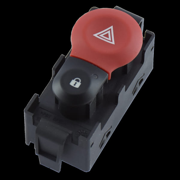 AEM 30 0764 Dörtlü (4Lü) Flaşör Anahtarı Kangoo III 