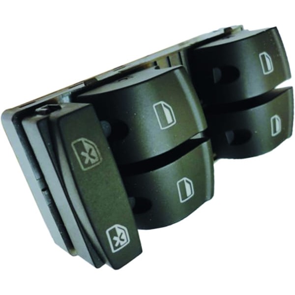 AEM 30 1504 Cam Açma Kapama Ve Emniyet Kilit Anahtarı Surucu Tarafı Dörtlü A3 04-13 A6 05-11 Q7 07-1 