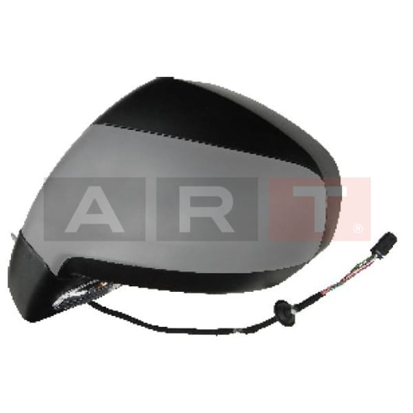 ART M012.2084 Dış Dikiz Aynası Elektrikli Isıtmalı Sinyalli Uzun Kol Astarlı Sol Peugeot 3008 08-