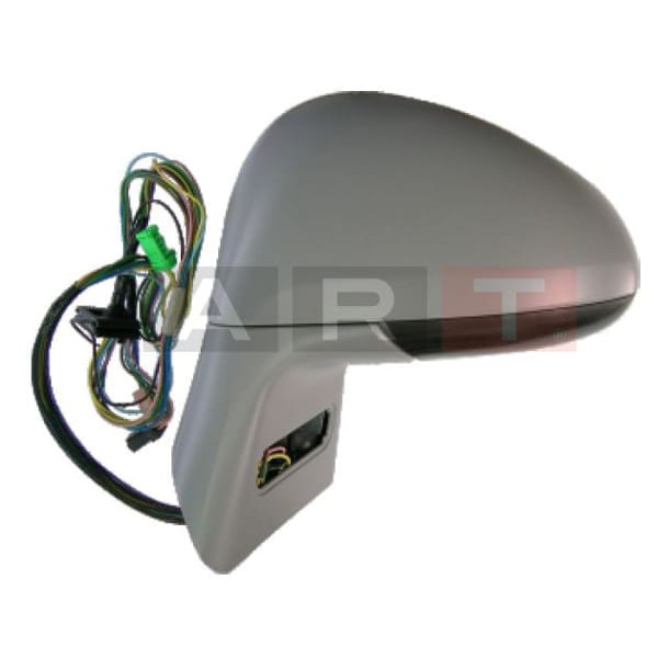 ART M022.2063 Dış Dikiz Aynası Elektrikli Isıtmalı Katlanır Astarlı Kör Noktalı Mavi Cam Sol C4 04-0