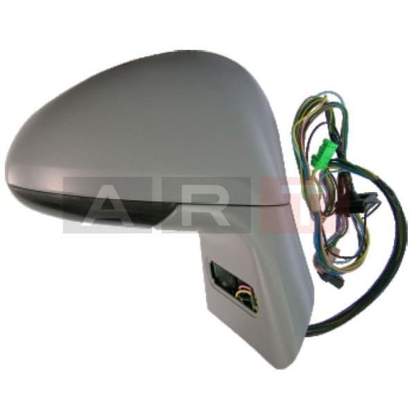 ART M022.2065 Dış Dikiz Aynası Elektrikli Isıtmalı Katlanır Astarlı Sensörlü Mavi Cam Sağ C4 04-09