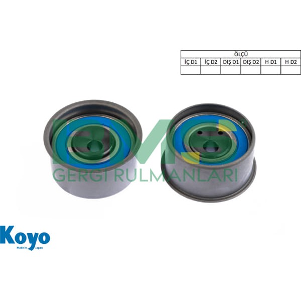 BMS 439 Alternatör V Kayış Gergi Rulmanı 10×60 62×33 Demir Iron Hyundai Sonato Santamo 