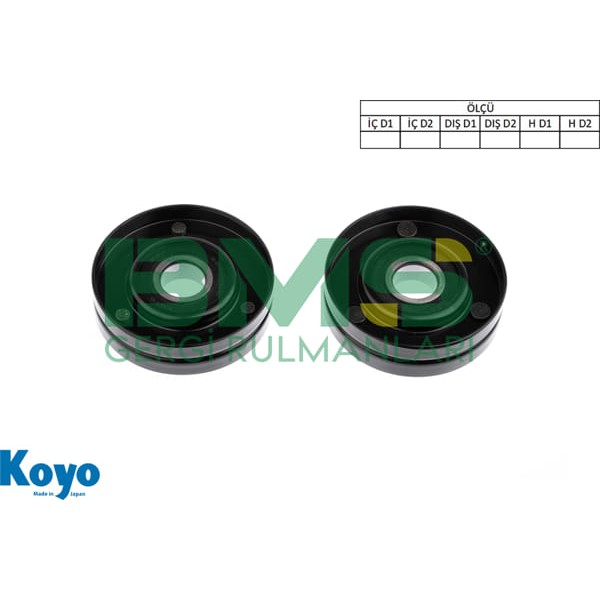 BMS 442 Kayış Gergi Rulmanı Iveco Eurostar-Eurotrakker-Eurotech 99- (17×70×19) 