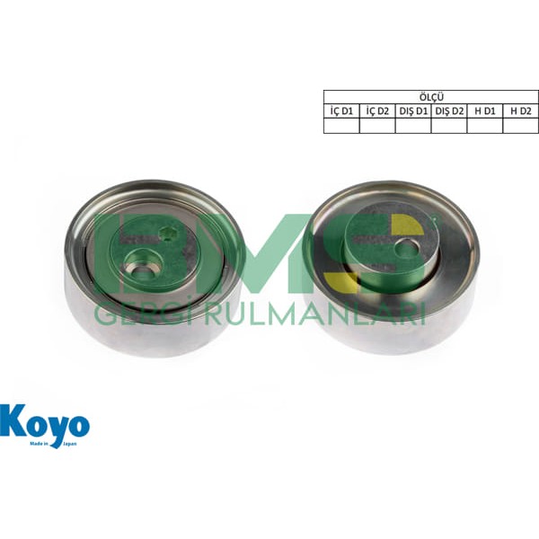 BMS 450 Alternatör V Kayış Gergi Rulmanı 10×80×27 Demir Suzuki Grand Vitara2.0 HDI