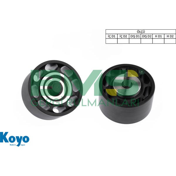 BMS 479 Kayış Gergi Rulmanı Scania P.G.R.T.-Seri 04- Irızar 06- K-Seri 06- L.P.G.R.S.-Seri 16- 