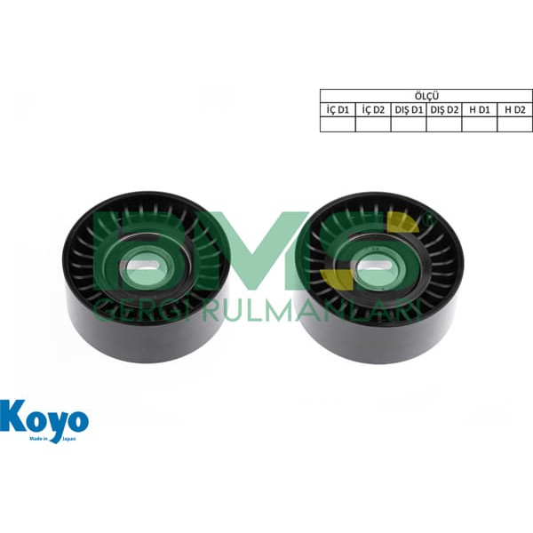 BMS 480 Kayış Gergi Rulmanı W202 98-02 W203 00-07 W204 07-09 W210 99-02 W211 02-08 W220 02-05 Sprint 