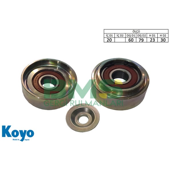 BMS 603 Alternatör Gergi Rulmanı Man Neoplan Tgl Tgs D 2066-2676 Otobüs 