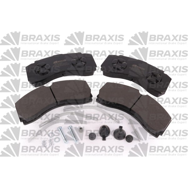 BRAXIS AB5000 Fren Balatası Ön Axor Actros Mp4 10- Arocs Antos 1842 1835 1848 2036 2040