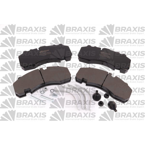 BRAXIS AB5009 Fren Balatası Ön Arka Frehauf Dorse Bpw Dingil 00- Yaylı Çentiklı