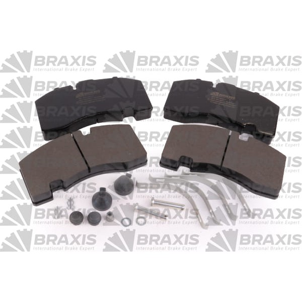 BRAXIS AB5011 Fren Balatası Ön Arka Kogel Bpw Dorse Sacın Altı Tırnaklı 