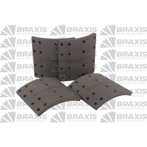 BRAXIS AC5009 Ilave Dingil Balatası Ön Arka Pabuç Cargo Intercooler 20Cm En 