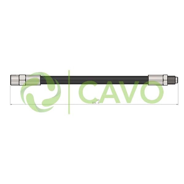 CAVO C800002A Fren Hortumu Arka 850 Ci E31 89 