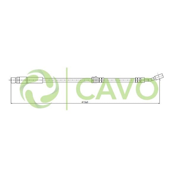 CAVO C800515A Fren Hortumu Ön Vectra B 95- 1.7 Td Cd-Gl 