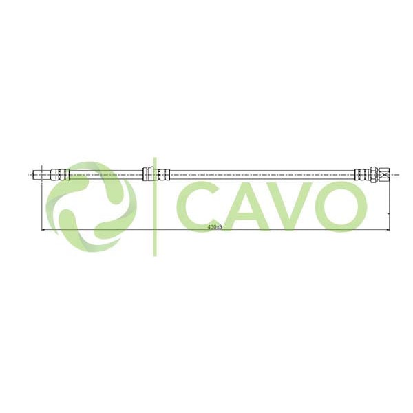 CAVO C800652A Fren Hortumu Ön Omega B 94-03