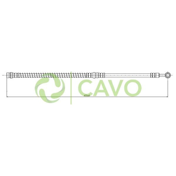 CAVO C900134A Fren Hortumu Ön S40 V40 95-04 