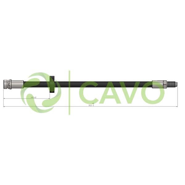 CAVO C900343A Fren Hortumu Arka Mondeo III 00-