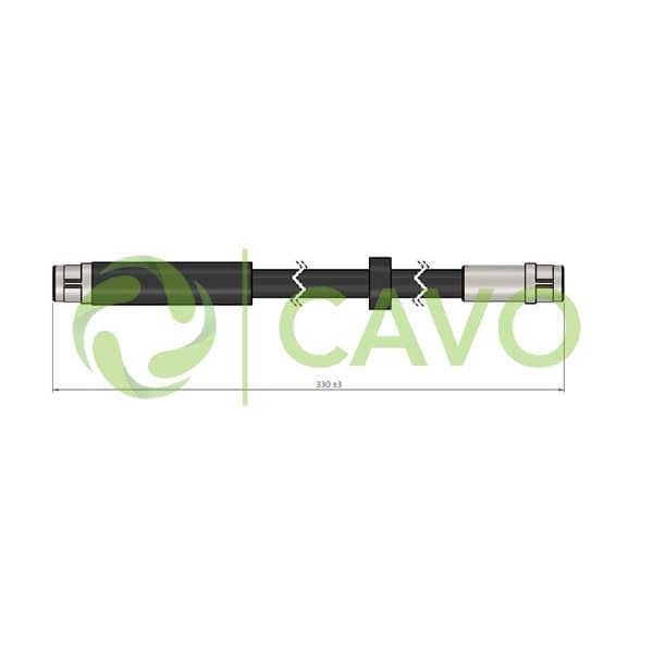 CAVO C900416A Fren Hortumu Ön A4 / Exeo 09- 