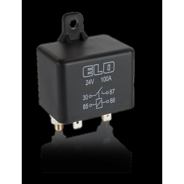 ELO 201005012 Güç Rölesi 24V 100A Toz Korumalı 