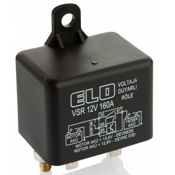 ELO 710230203 Mini Röle 24V 30A 5 Terminalli Su Geçirmez 