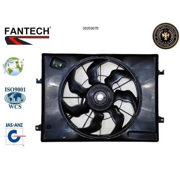 FANTECH 30203070 Radyatör Fanı Komple Tucson 2004- Sportage 2004-