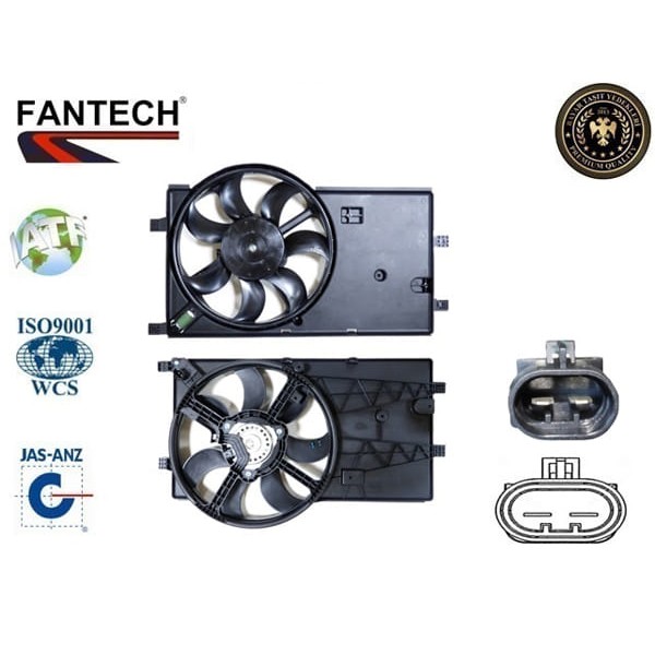 FANTECH 30205703 Fan Motoru Nemo Bipper 1,4HDI Nemo Bipper 1,3HDI Fiorino 1,3Jtd 75Bg Euro5 Klimalı