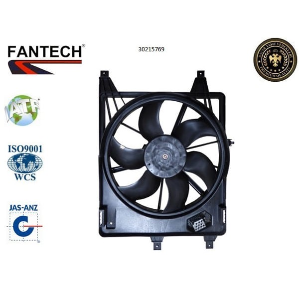 FANTECH 30215769 Fan Motoru Davlumbazlı Dacia Logan 1.4 1.6 