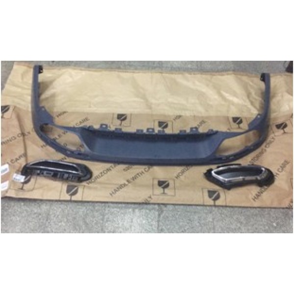 GKL 290234 Arka Tampon Spoilerı Full Kromlu Set Passat