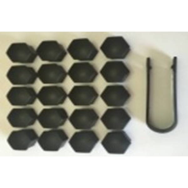 GKL 292548 Bijon Kapak Seti Siyah 21 Parça Tum Yenı Modeller 