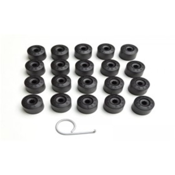 GKL 294079 Bijon Kapak Seti Siyah 16 Normal -4 Sıfrelı Seat