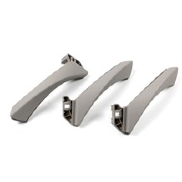 GKL 340095 Kapı Tutamak Seti On/Arka (Gri 3 Parca) Kaplamalı Bmw E90-Lcı 