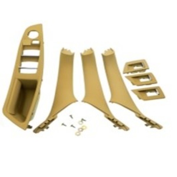 GKL 340714 Kapı Tutamak Seti 7 Parça Katlanmaz Bej Bmw F10 