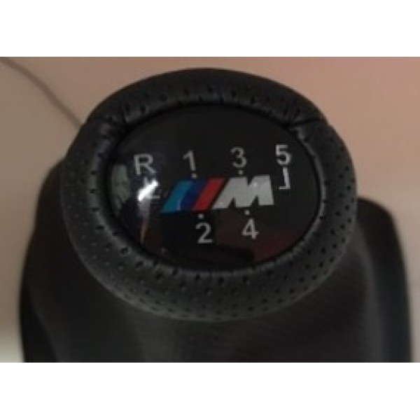 GKL 340741 Vites Körüğü M Power 5 Vites Beneklı Deri Siyah Komple E30