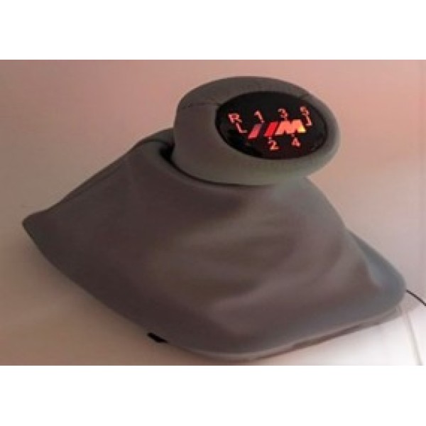 GKL 340771 Vites Körüğü Komple (Işıklı) M Power 5 Vites Gri Deri Bmw E30 