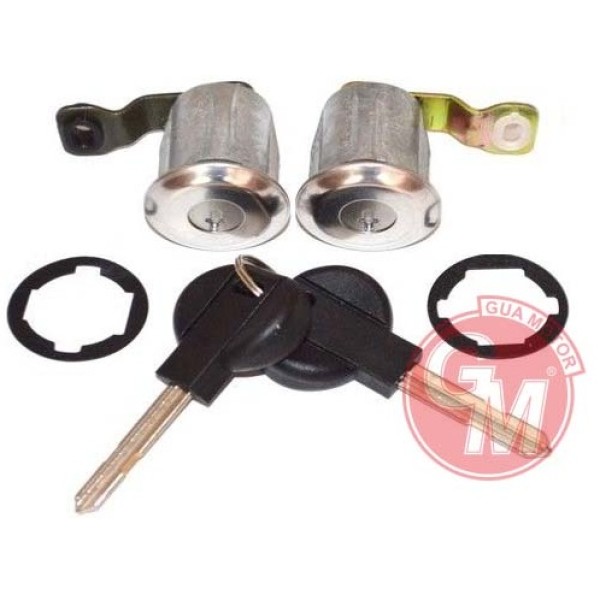 GUA 41519 Kapı Kilit 2Li Fişek Takım Renault Megane I Scenic I