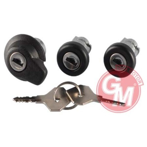 GUA 41627 Kapı Kilit Fişek Takımı 3 Set Renault R9-11